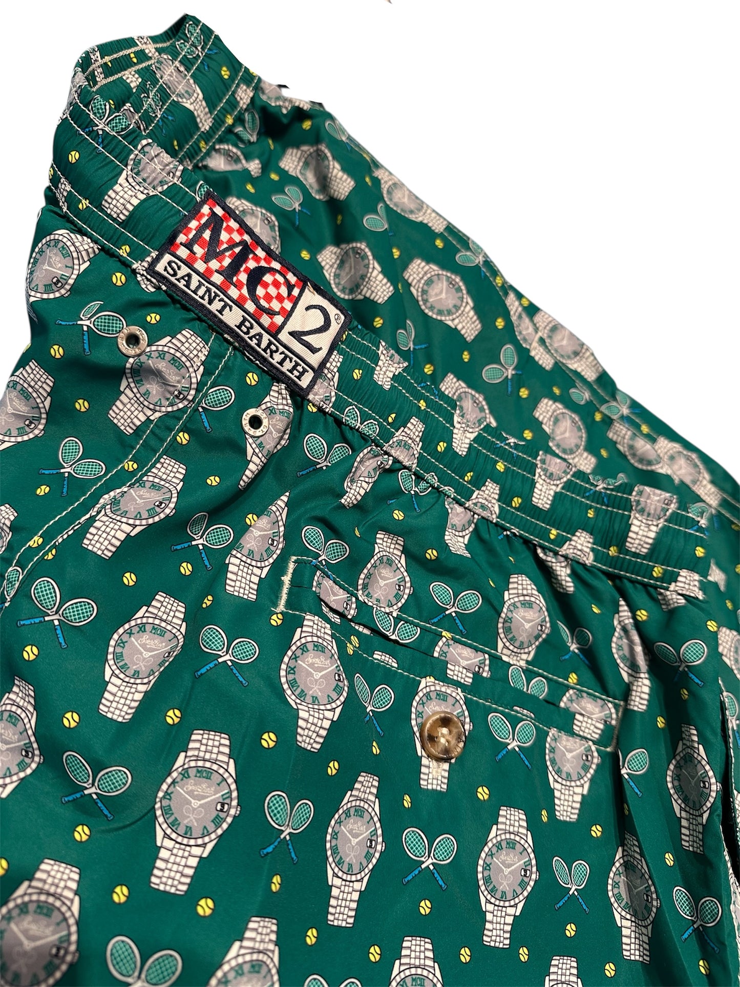 Boxer verde tennis clock  Saint Barth