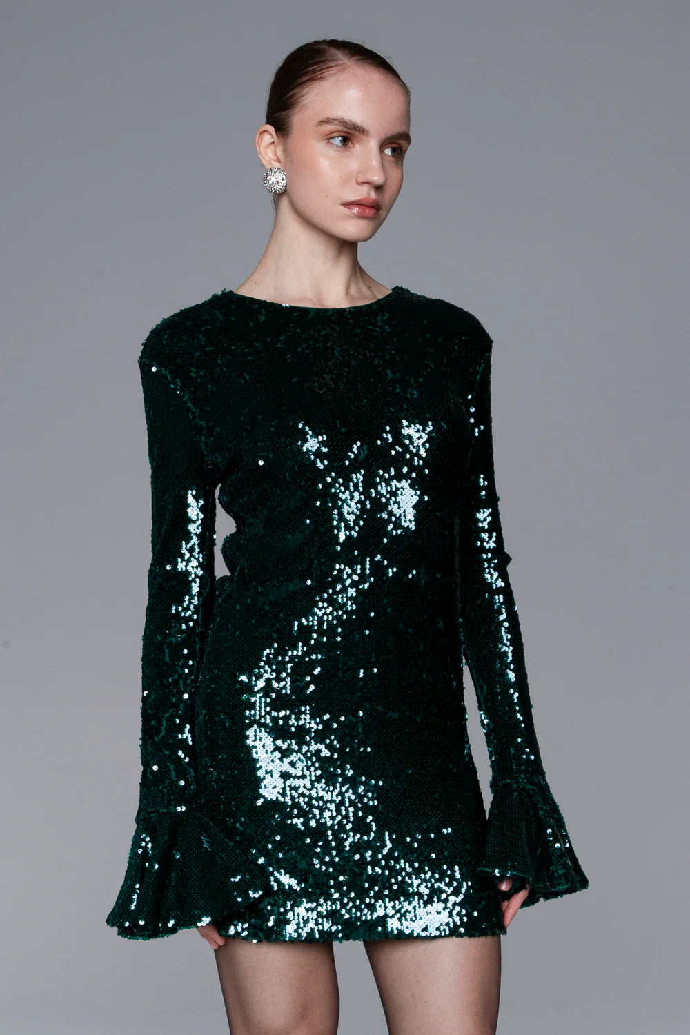 Abito verde smeraldo