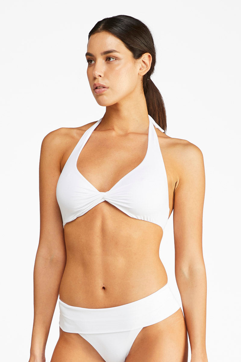 Bikini fazzoletto bianco