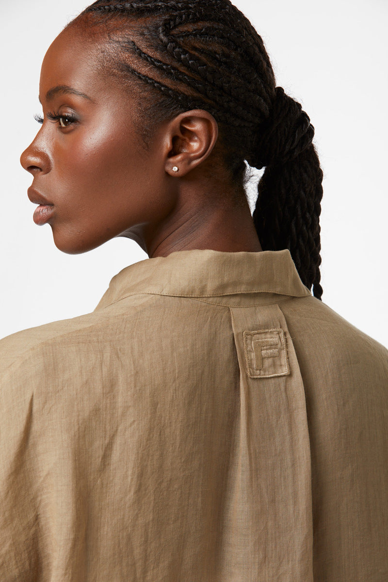 Camicia ampia Fisico corda