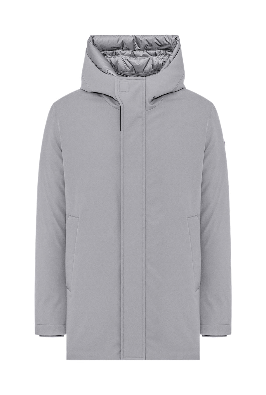 Parka corto tortora Duno