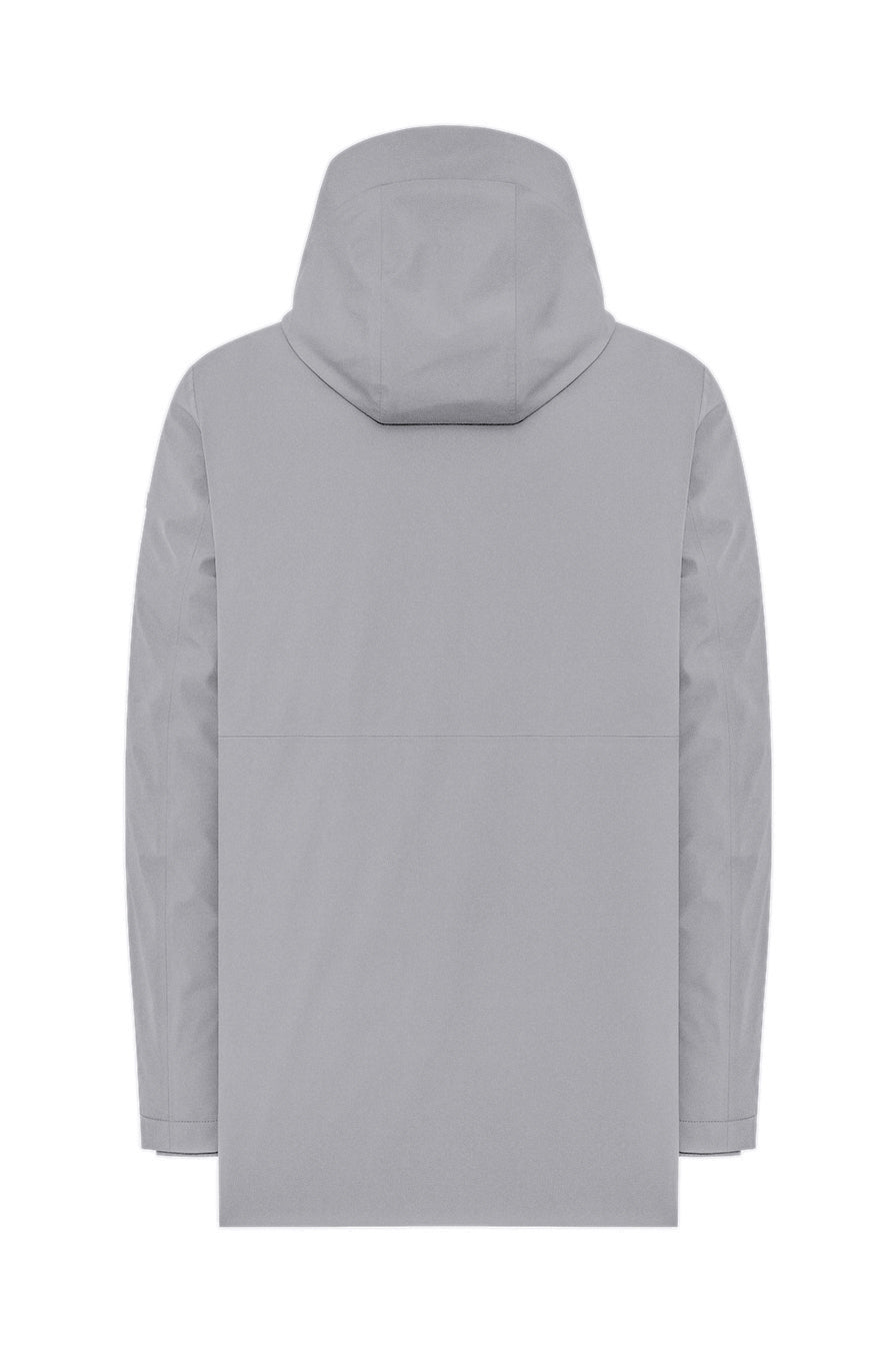 Parka corto tortora Duno