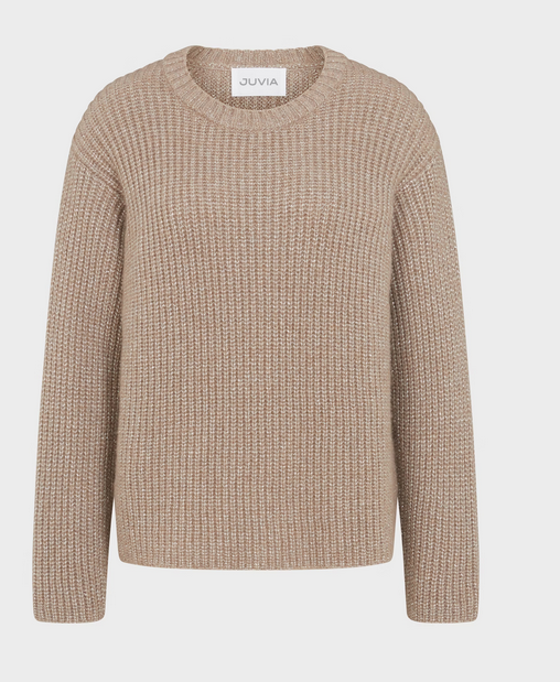 Maglione Juvia sabbia con lurex