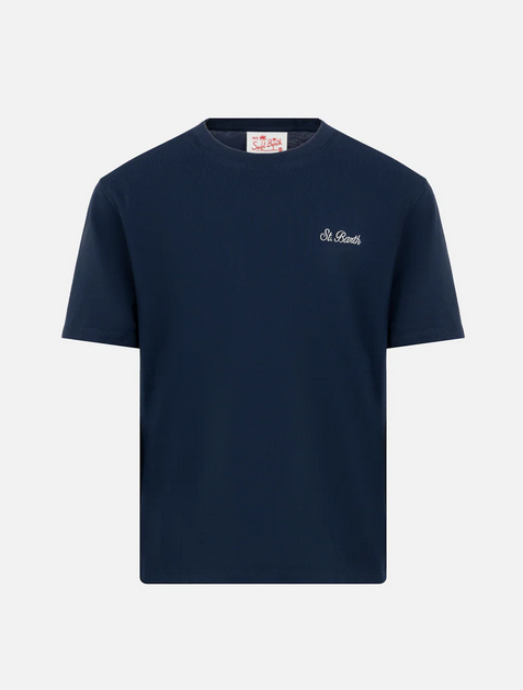 T-shirt blu Dover mc2 st.barth