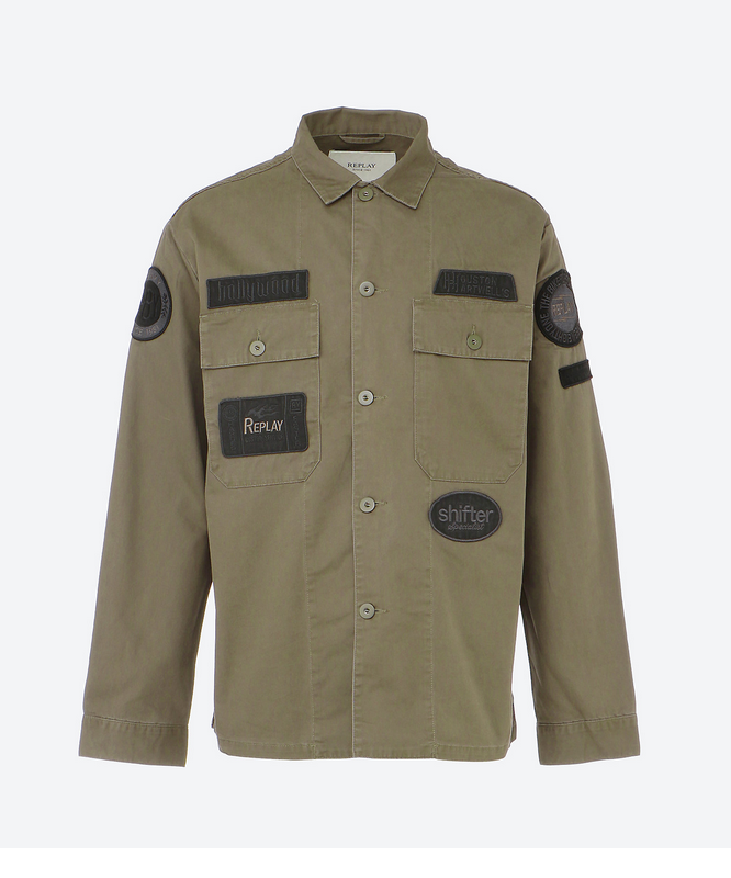 Overshirt militare Replay