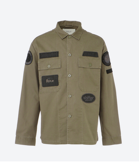 Overshirt militare Replay