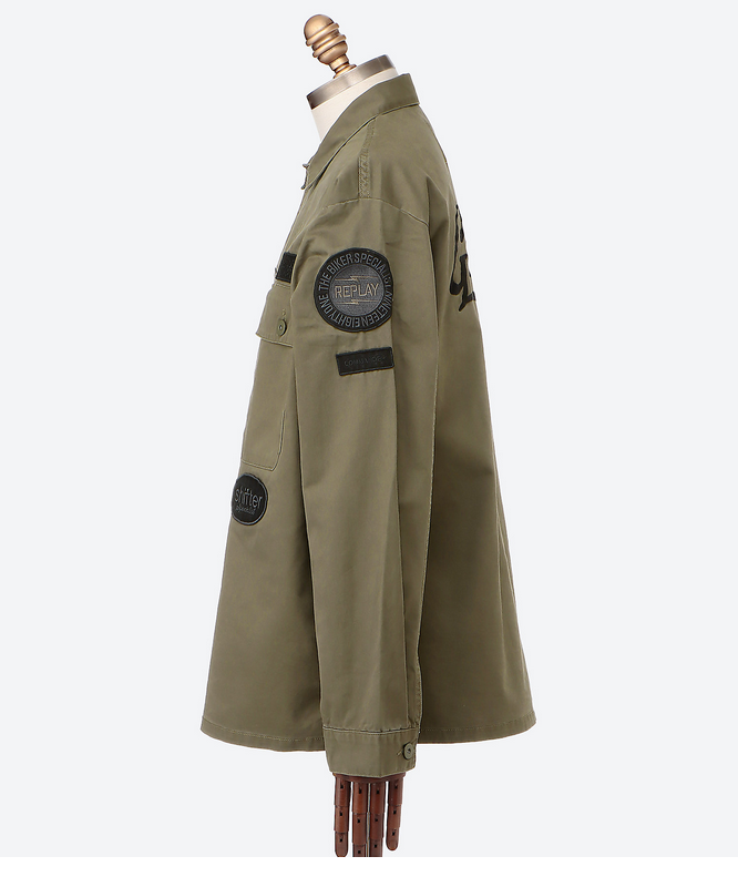 Overshirt militare Replay