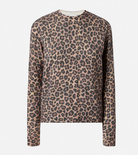 Girocollo leopardato