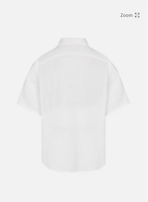 Camicia colletto mezza manica lino MC2