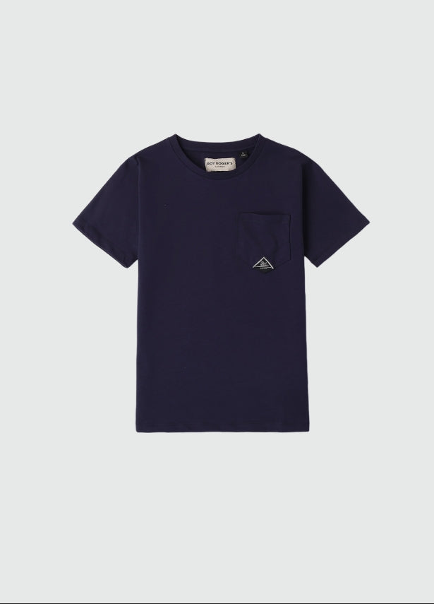 T-shirt blu Label Roy Rogers