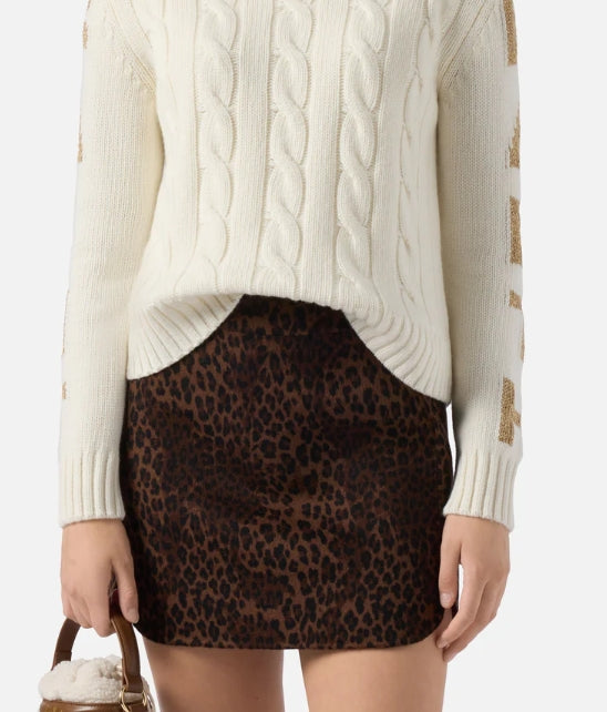 Gonna leopardata Saint Barth