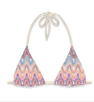 Triangolo bikini Leah Rachel Pastel Twist  MC2 Saint Barth