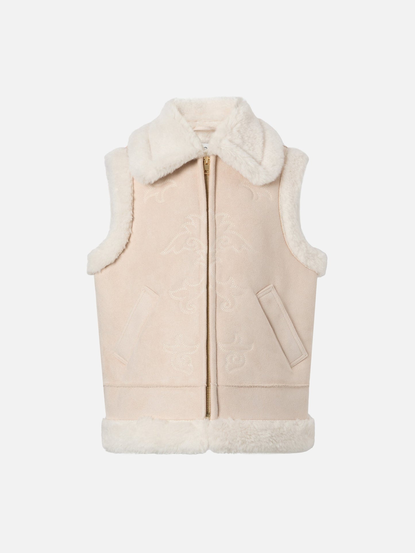 Gilet eco montone ragazza Saint Barth