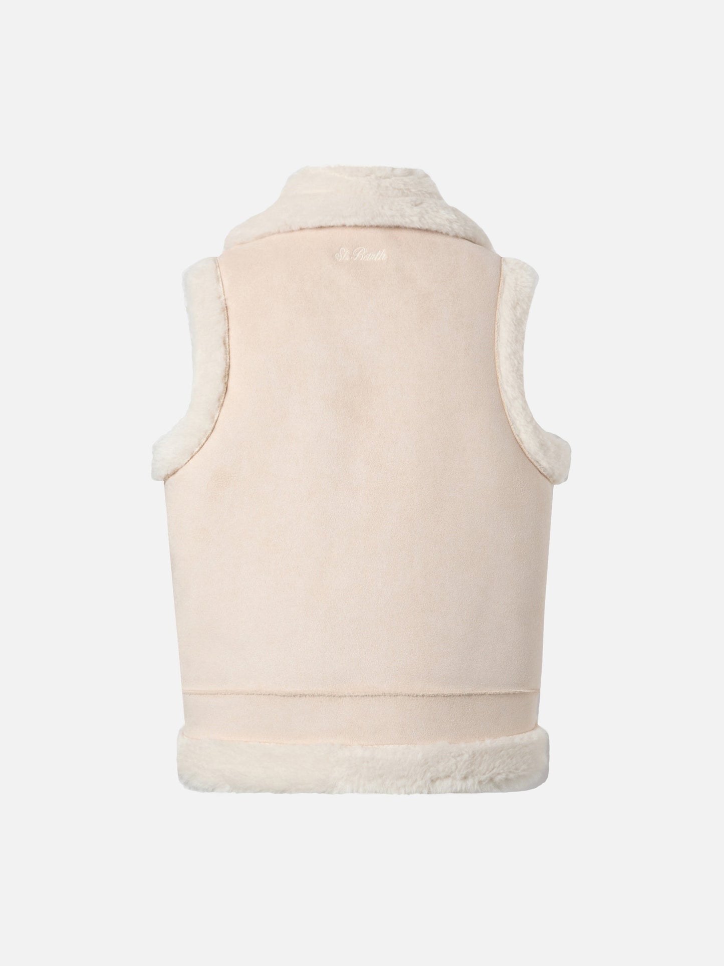 Gilet eco montone ragazza Saint Barth
