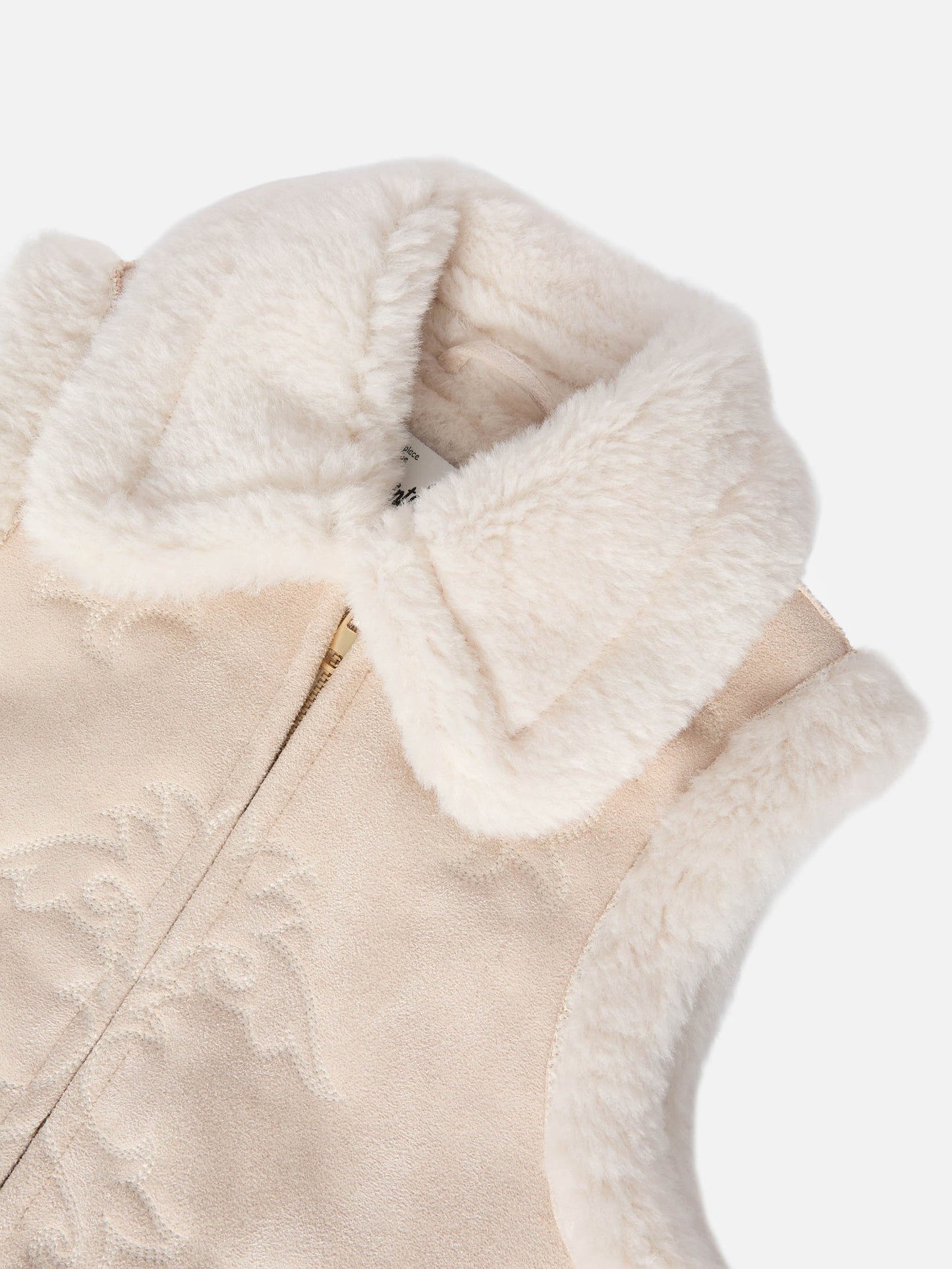 Gilet eco montone ragazza Saint Barth