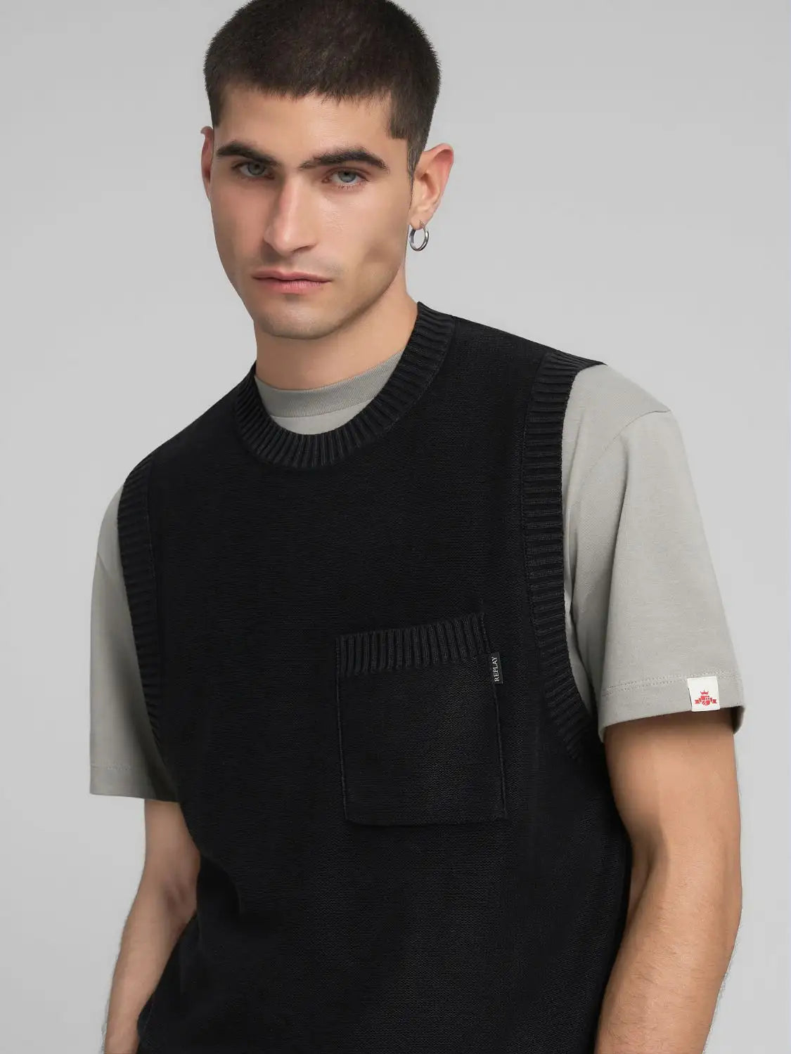 Gilet in maglia Replay
