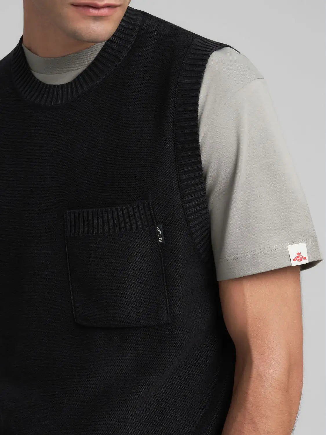 Gilet in maglia Replay