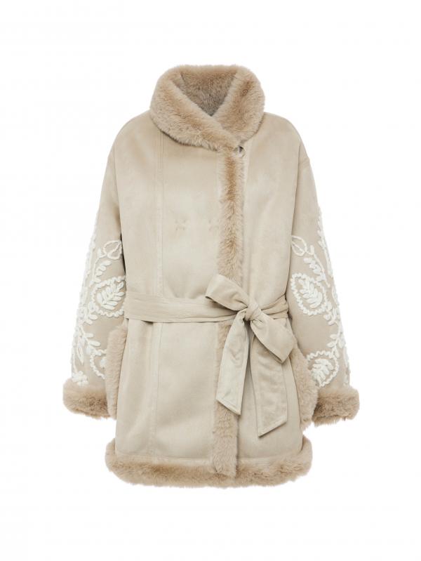 Eco-montone vestaglia Violanti