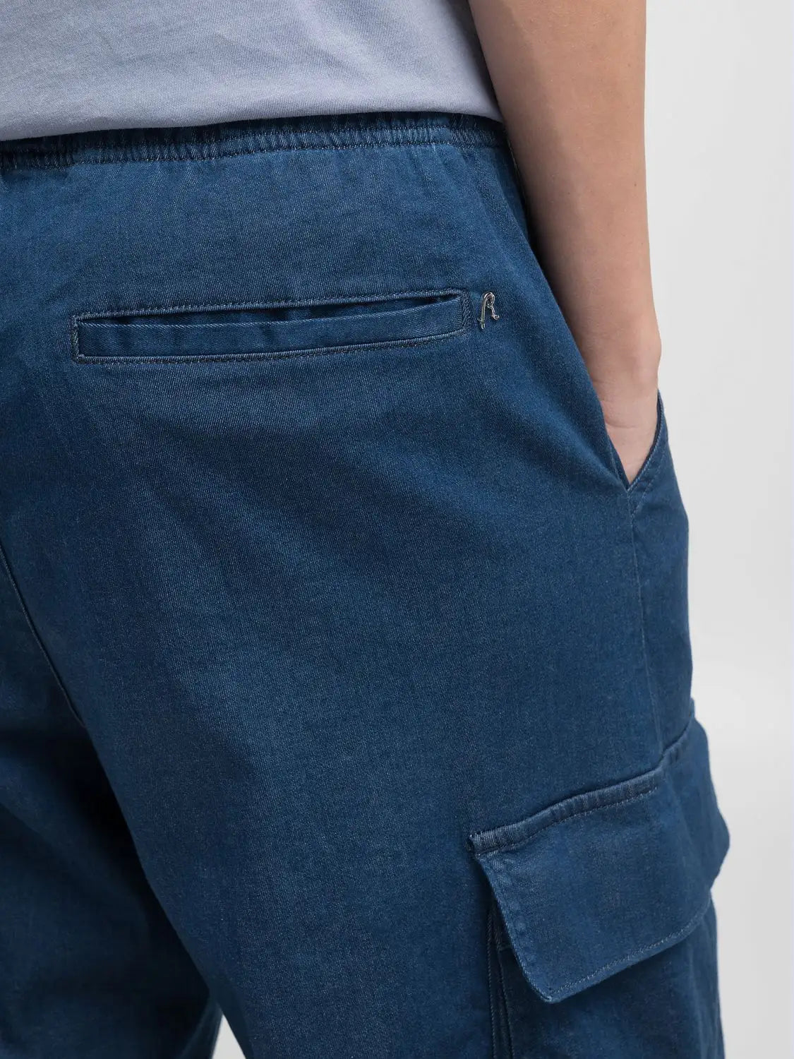 Pantaloni cargo Replay jogger donna denim