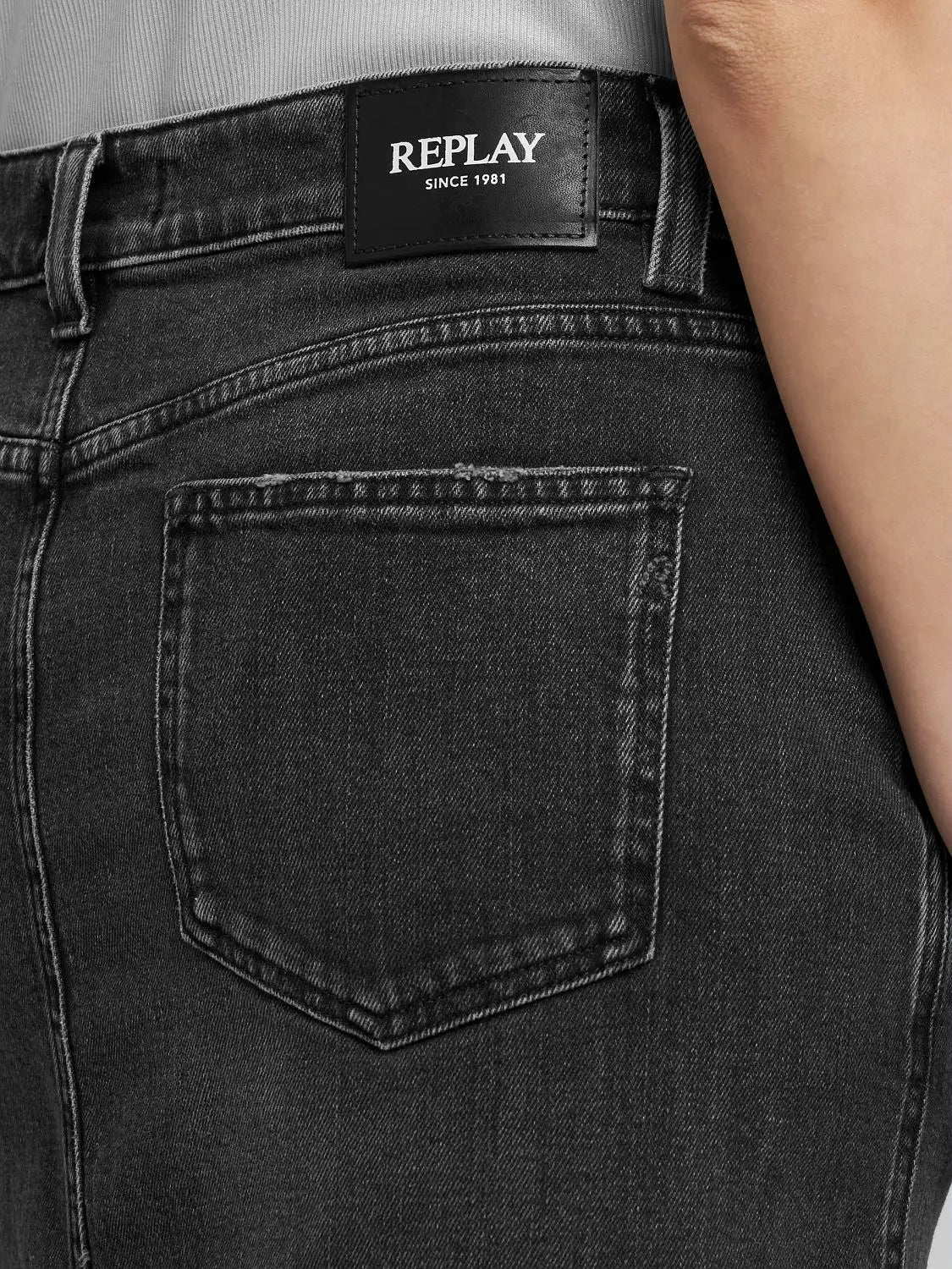 Gonna midi in denim Replay