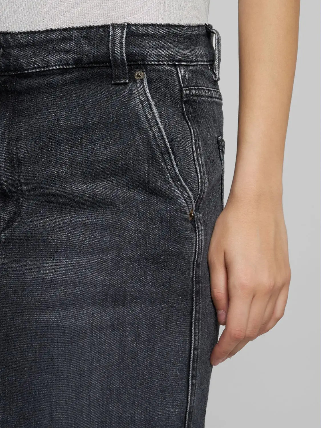 Gonna midi in denim Replay