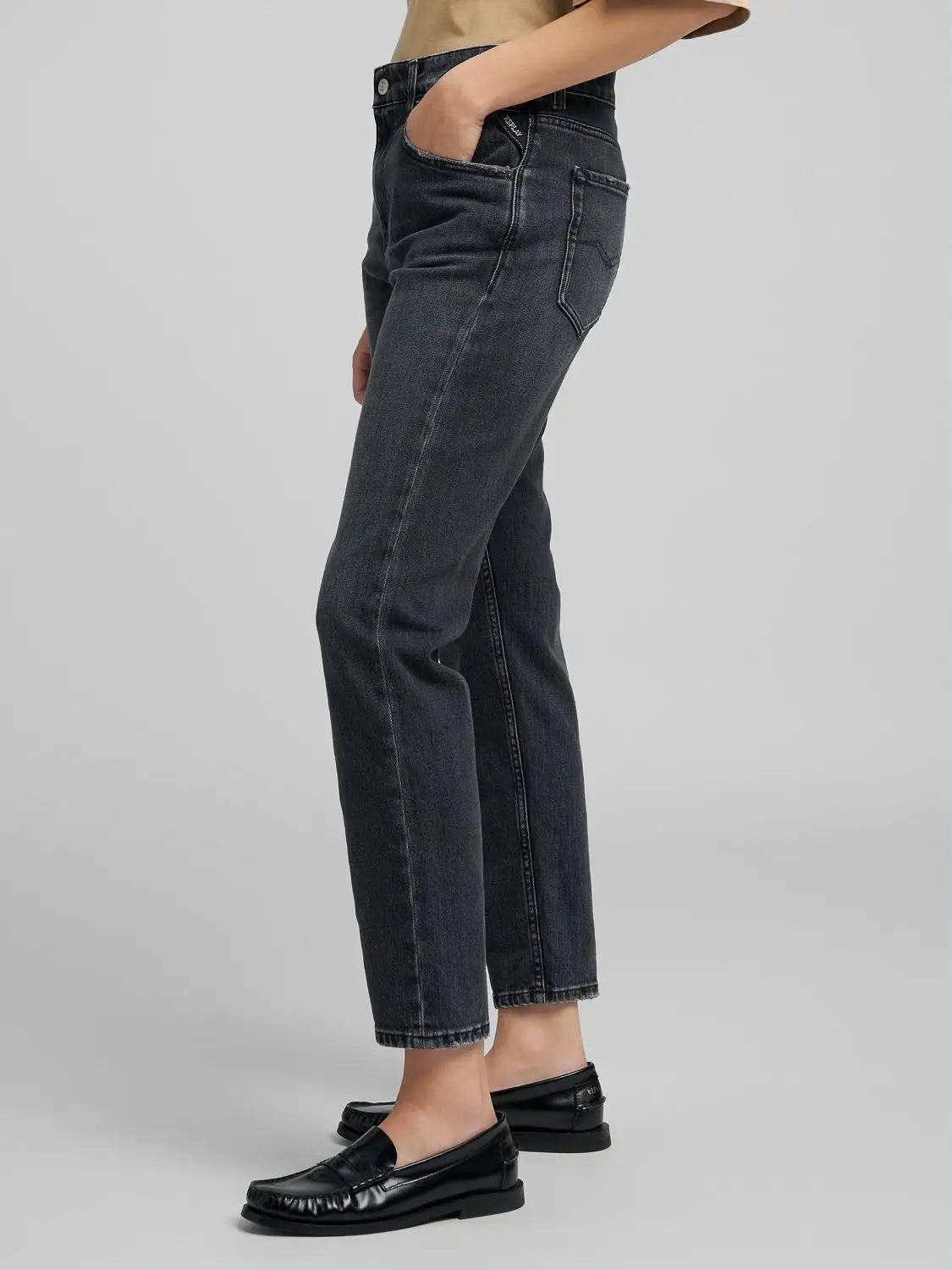 Jeans boyfriend black Replay