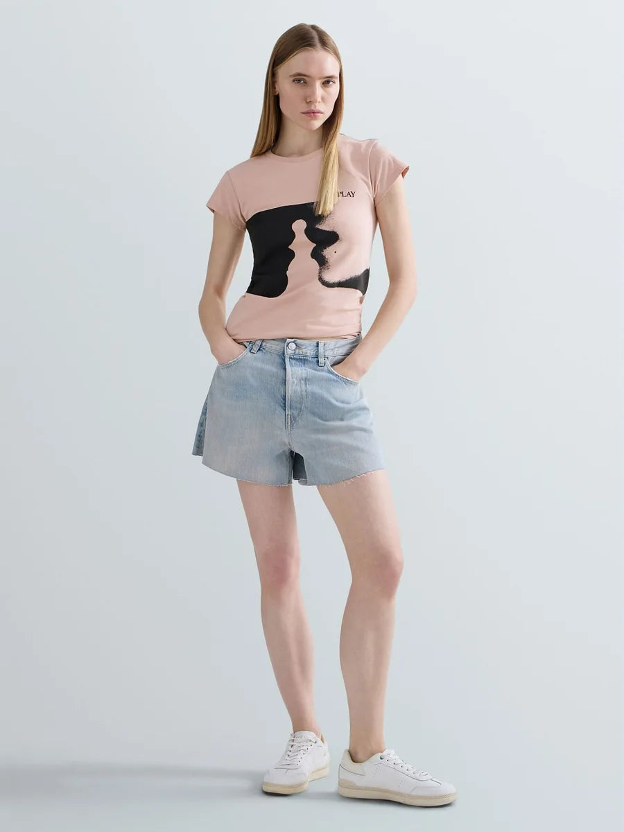 Shorts over in jeans Replay