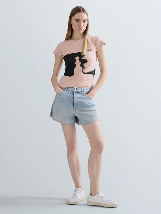 Shorts over in jeans Replay