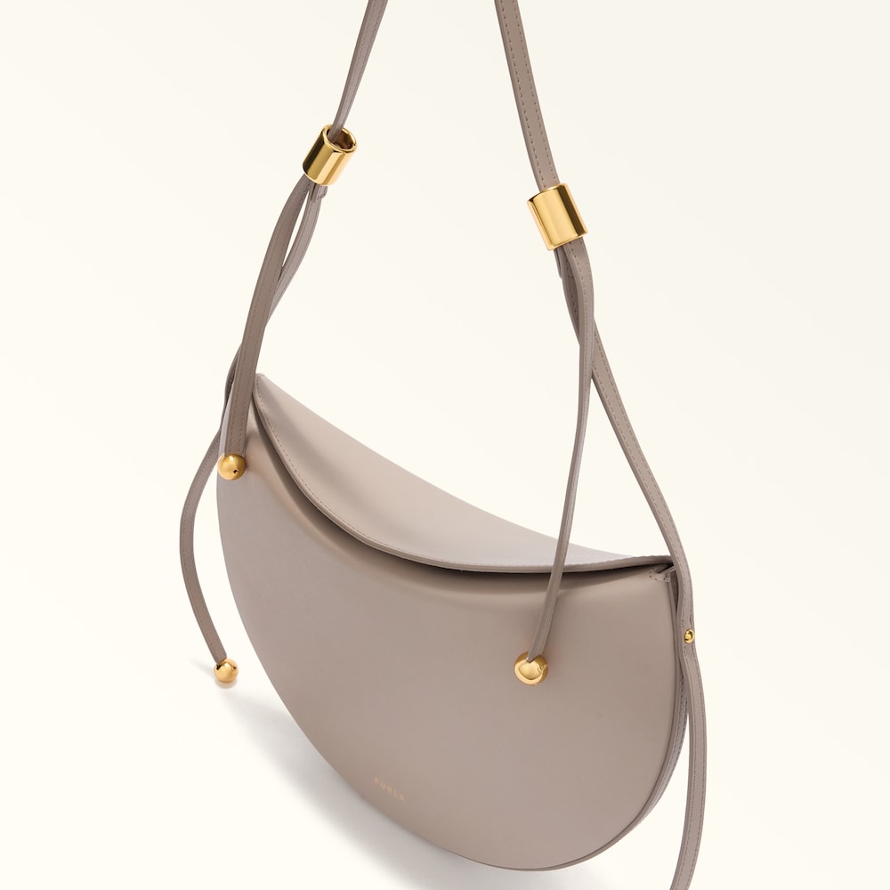 Furla Moonstone borsa a spalla s linen