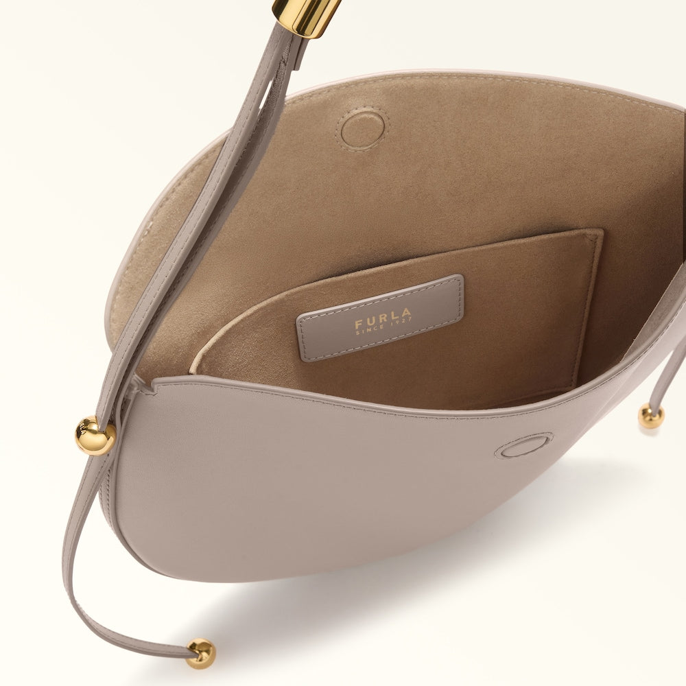 Furla Moonstone borsa a spalla s linen