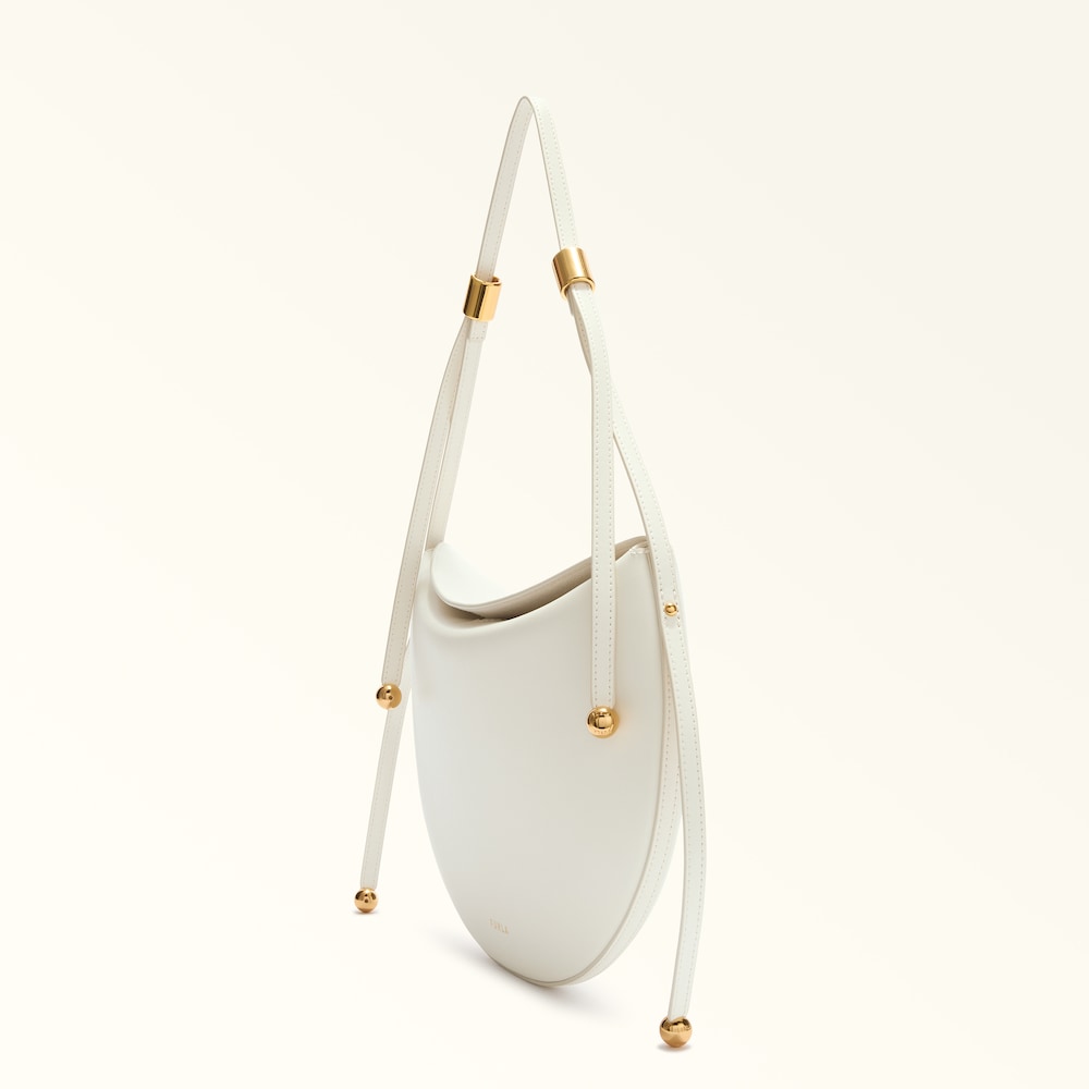 Furla Moonstone borsa a spalla s panna
