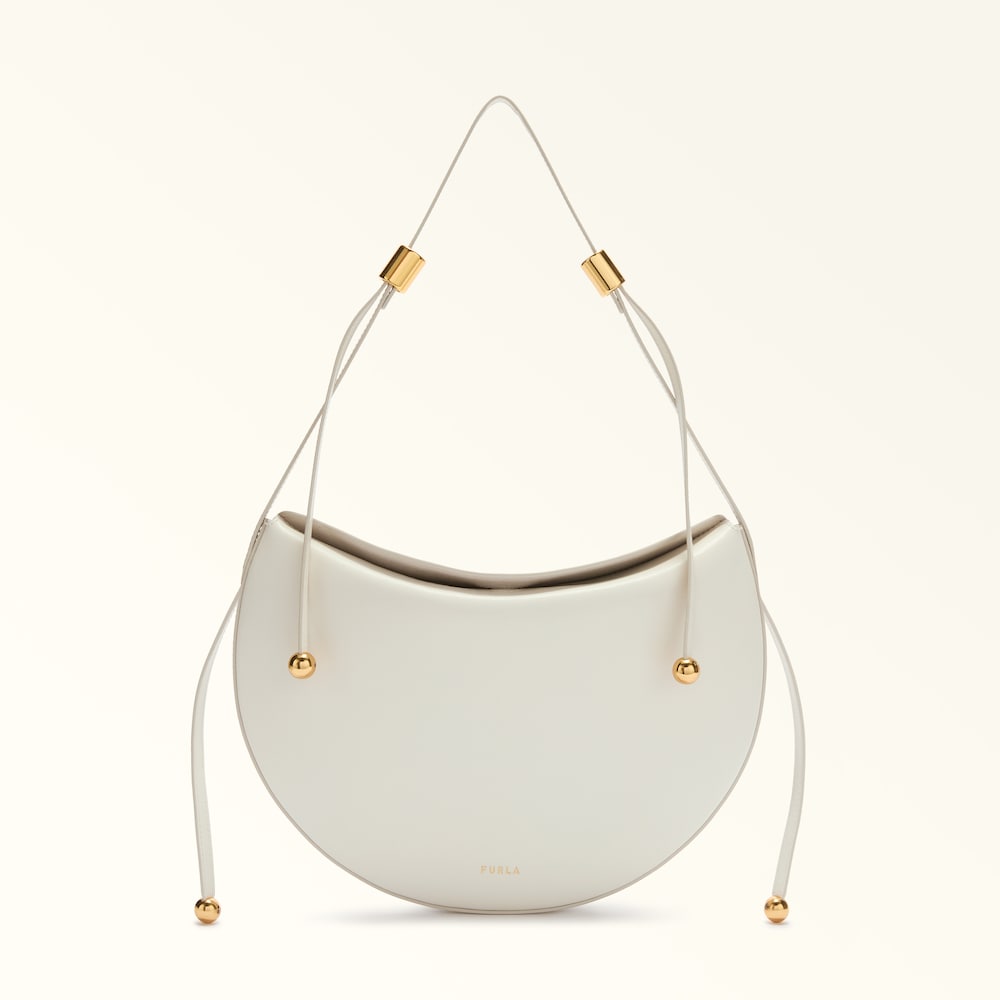 Furla Moonstone borsa a spalla s panna