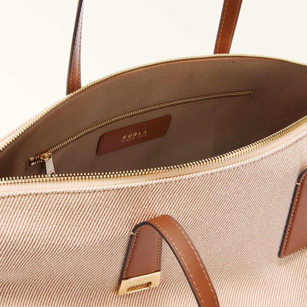Borsa Shopping L toni/cognac