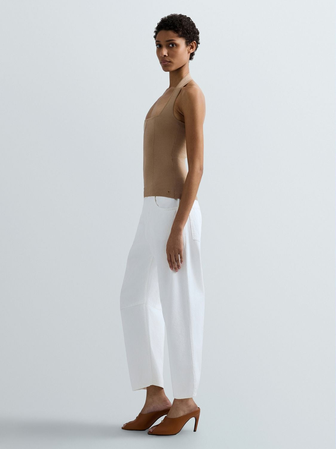 Jeans off white barrel fit Replay