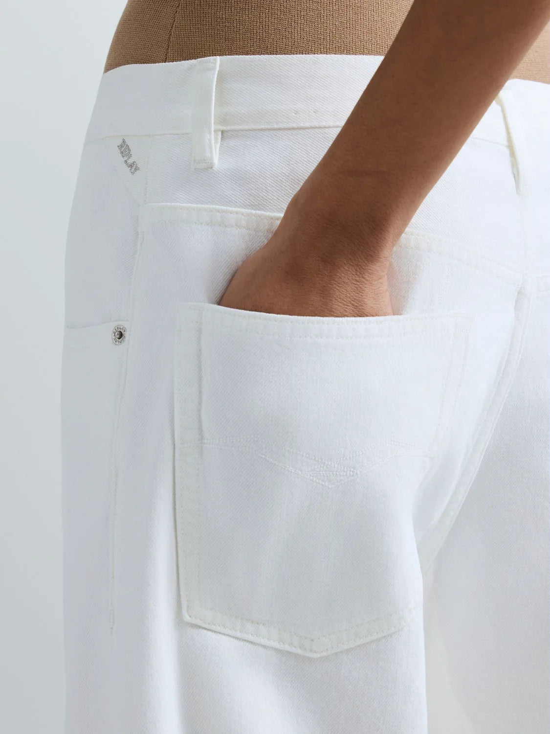 Jeans off white barrel fit Replay
