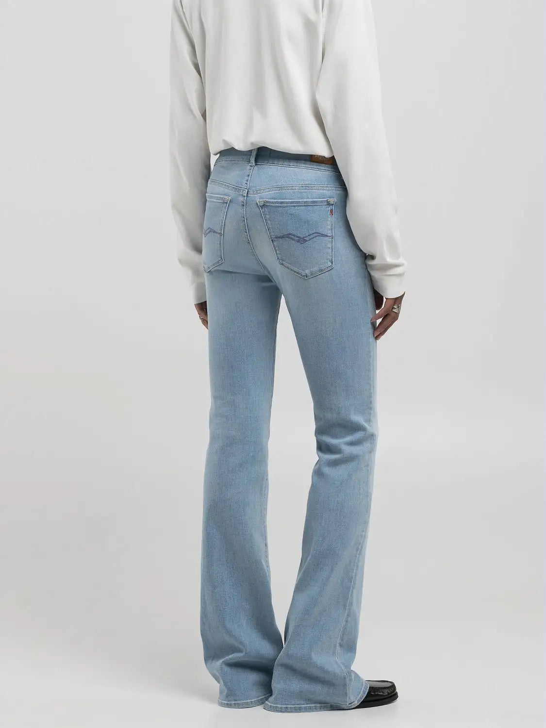 Jeans Replay bootcut azzurro chiaro