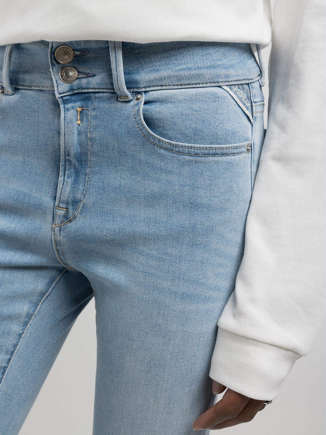 Jeans Replay bootcut azzurro chiaro