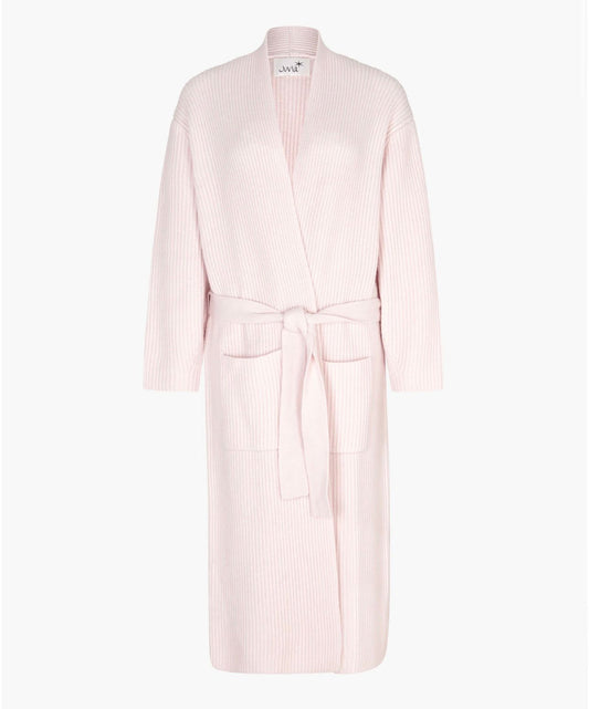 Cardigan Juvia in rosa lungo