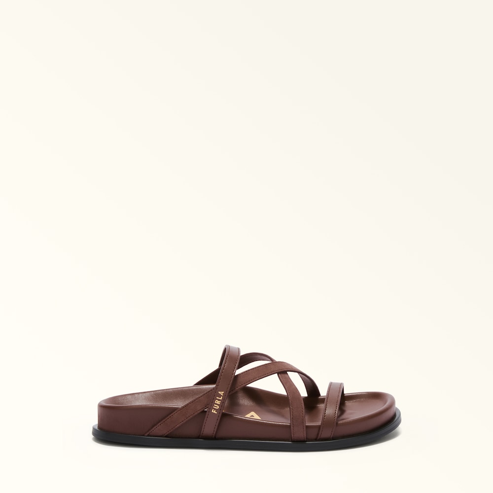 Sandalo Solea cioccolato Furla