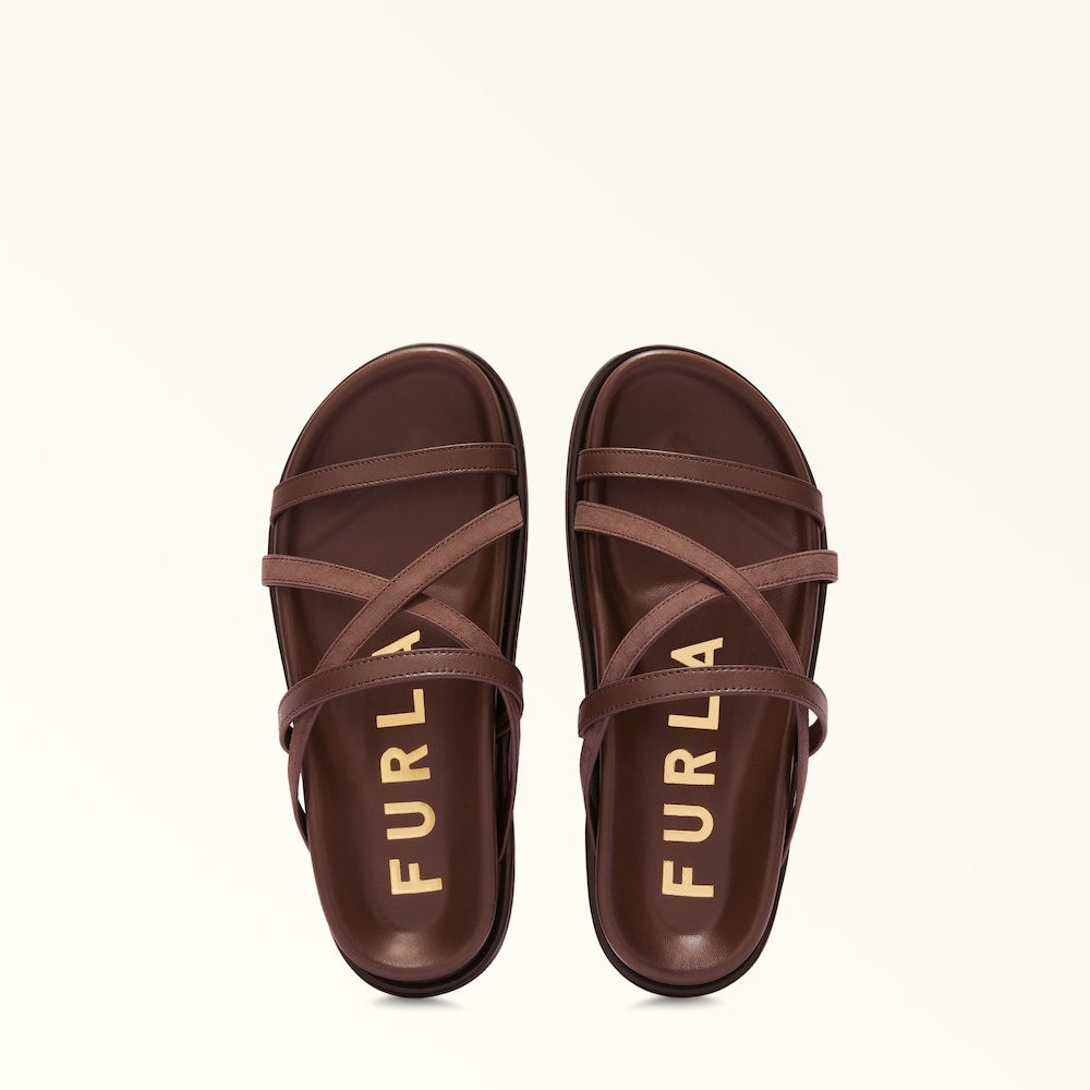 Sandalo Solea cioccolato Furla