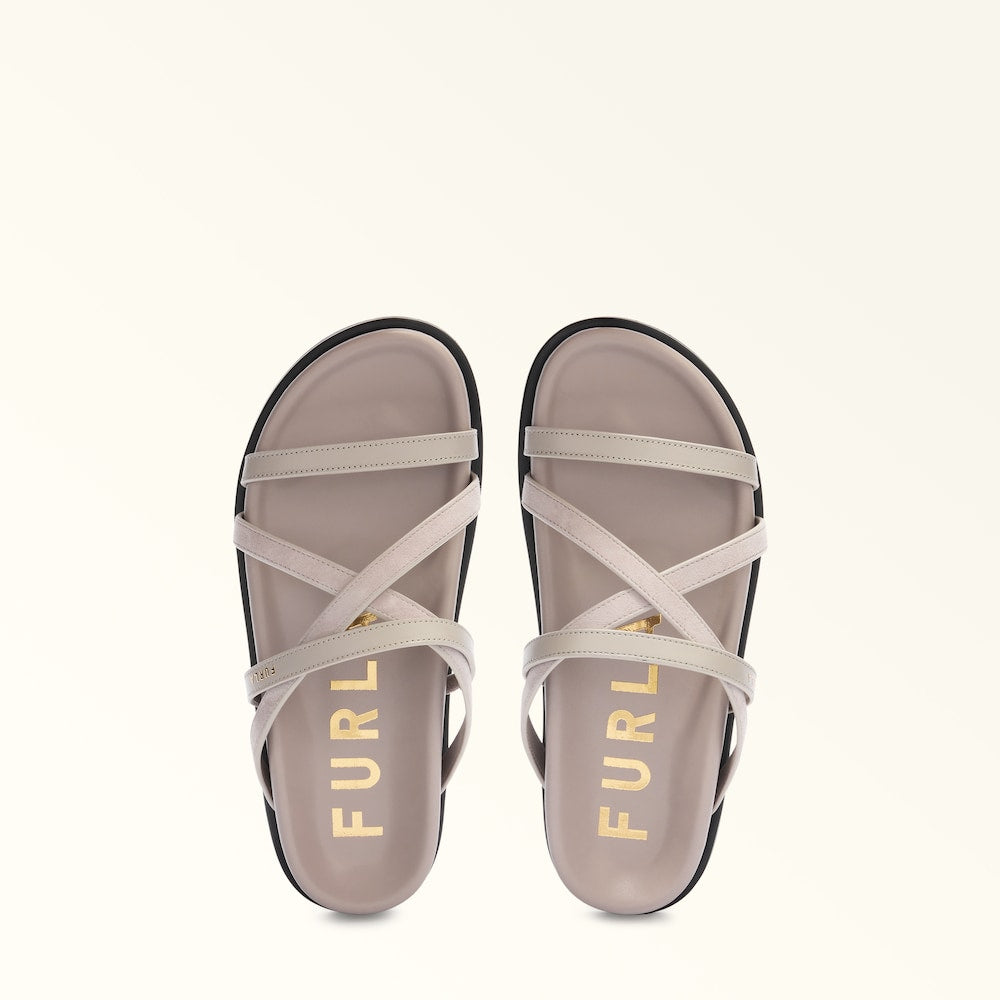 Sandalo Solea lino Furla