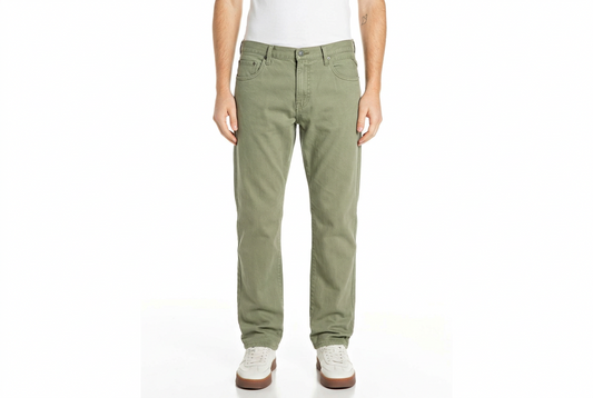 Jeans Aiden verde militare Replay