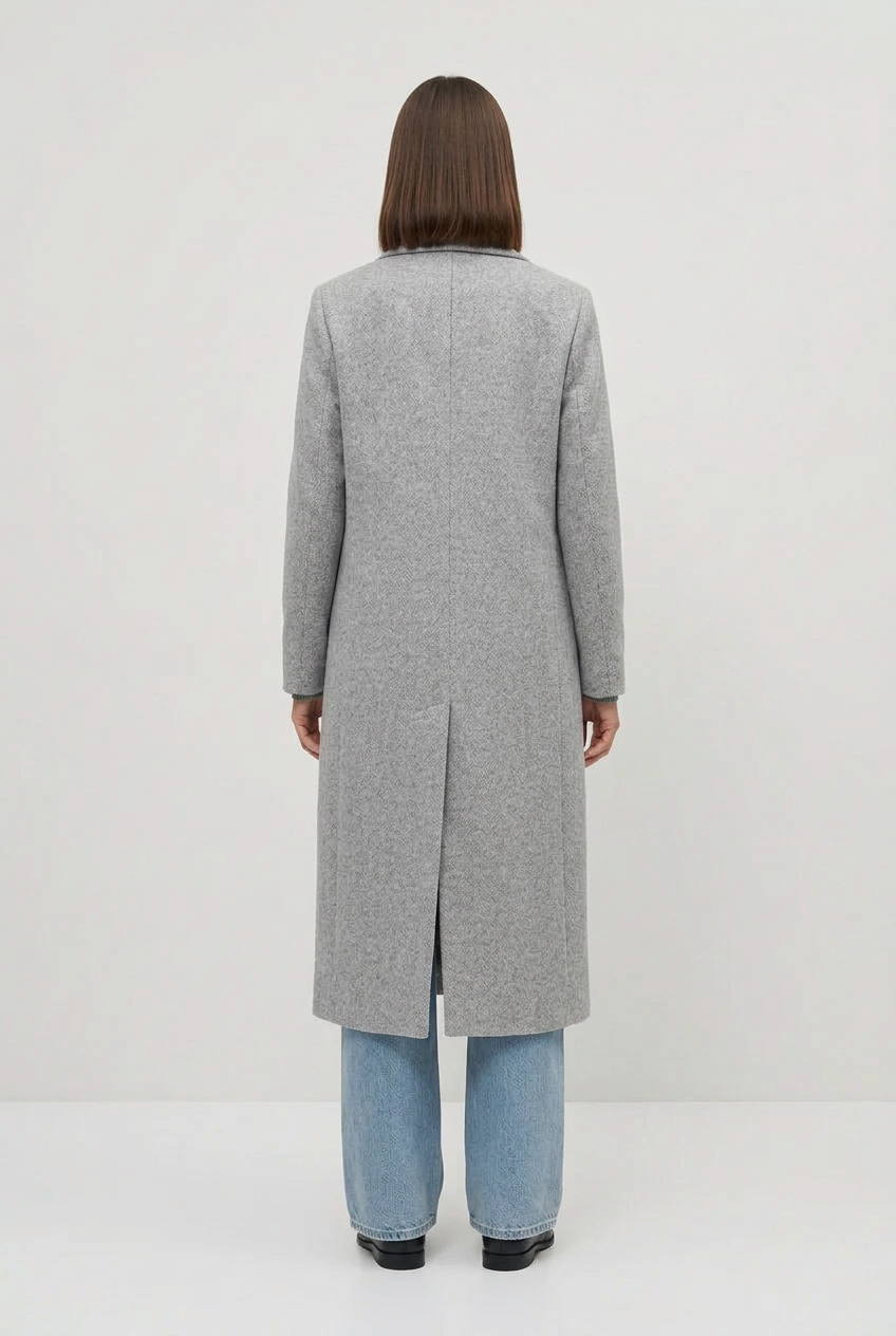 Cappotto lungo spinato Ballantyne