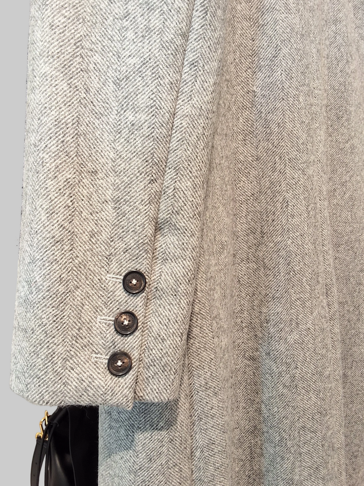 Cappotto lungo spinato Ballantyne