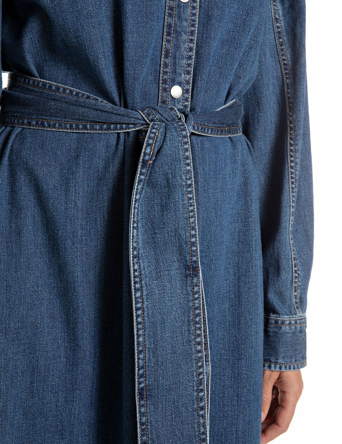 Abito chemisier lungo denim Replay