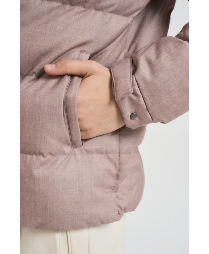 Giubbotto imbottito noce Saint Barth