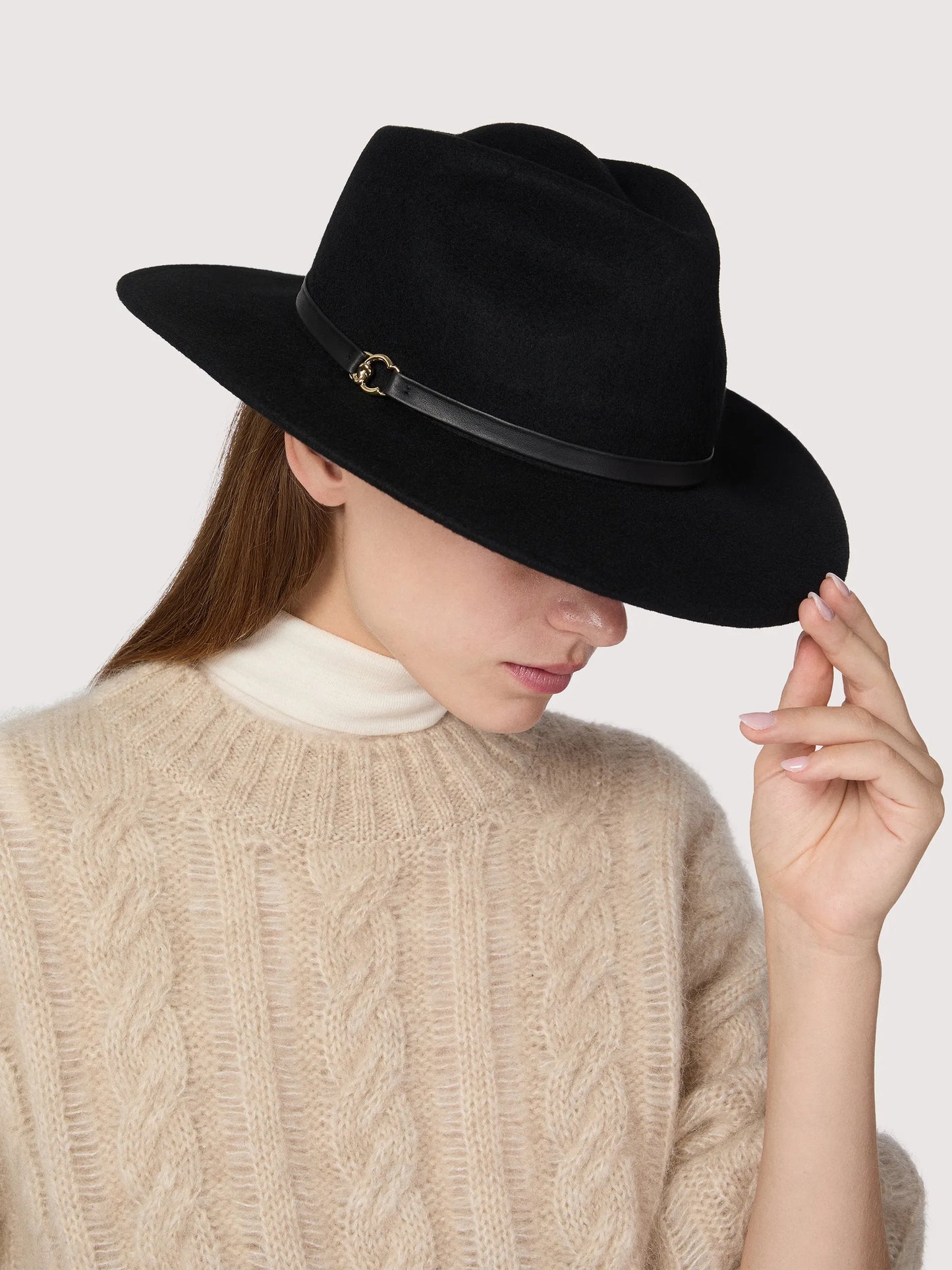 Cappello Elise nero Coccinelle