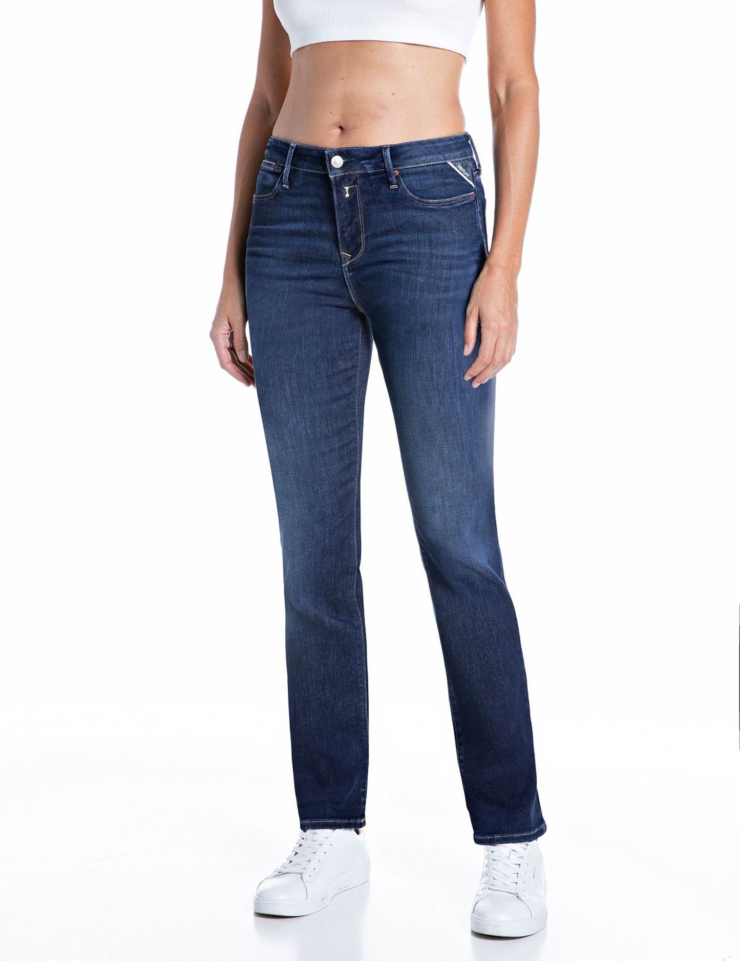 Jeans Zolie straight leg blue
