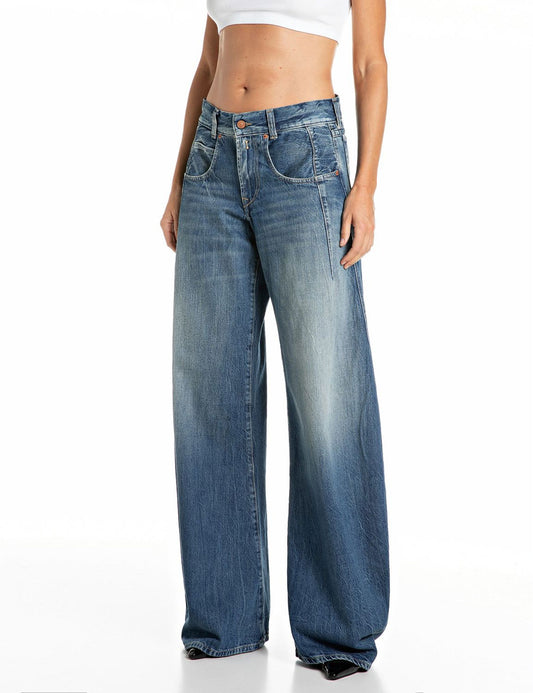 Jeans loose fit Hallebe vintage blue Replay
