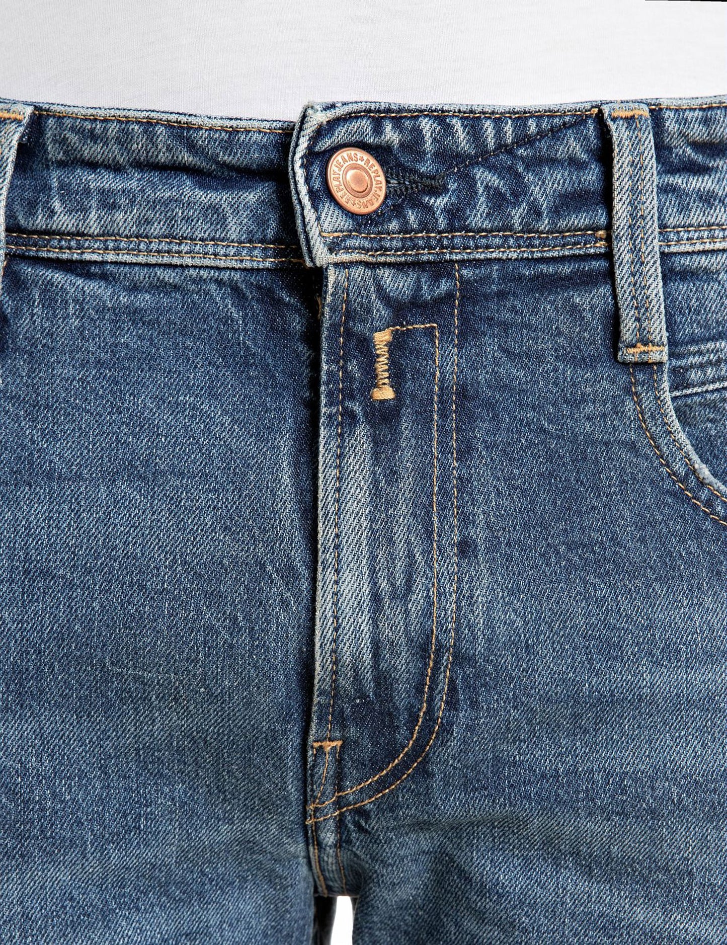 Jeans slim fit Replay Anbass uomo